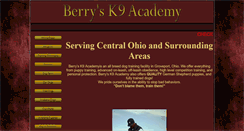 Desktop Screenshot of berrysk9academy.com